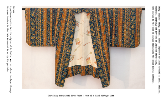 Hana Sarasa Pattern Haori