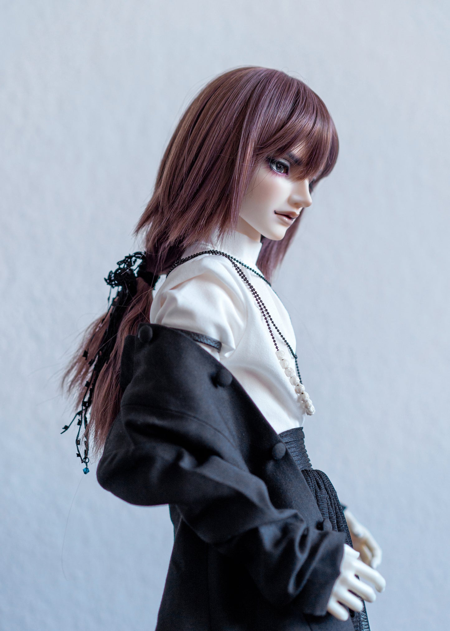 8-9" Amethyst Brown
