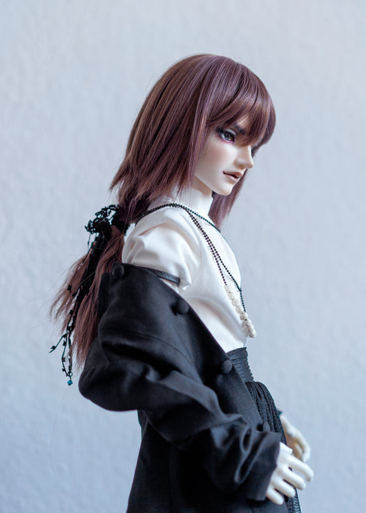 8-9" Amethyst Brown
