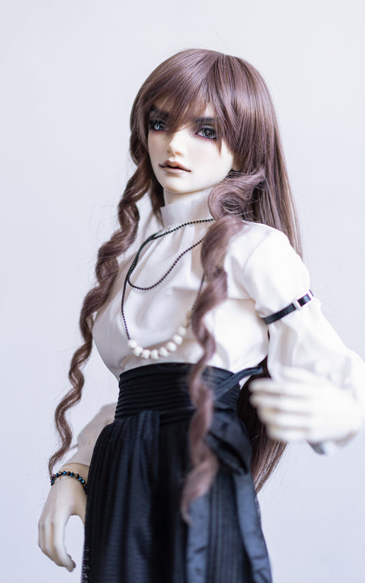8-9" Amethyst Brown