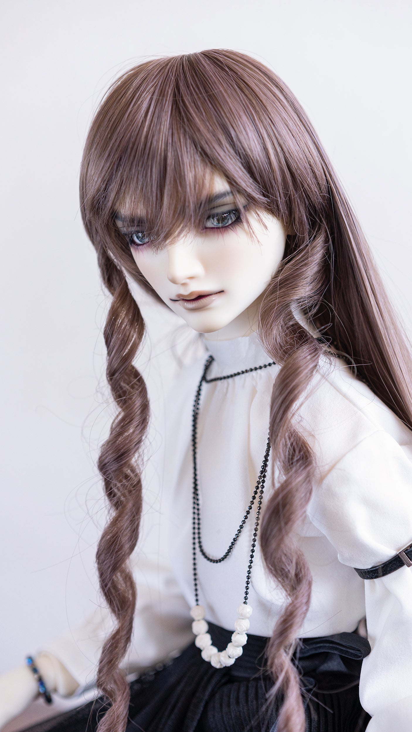 8-9" Amethyst Brown