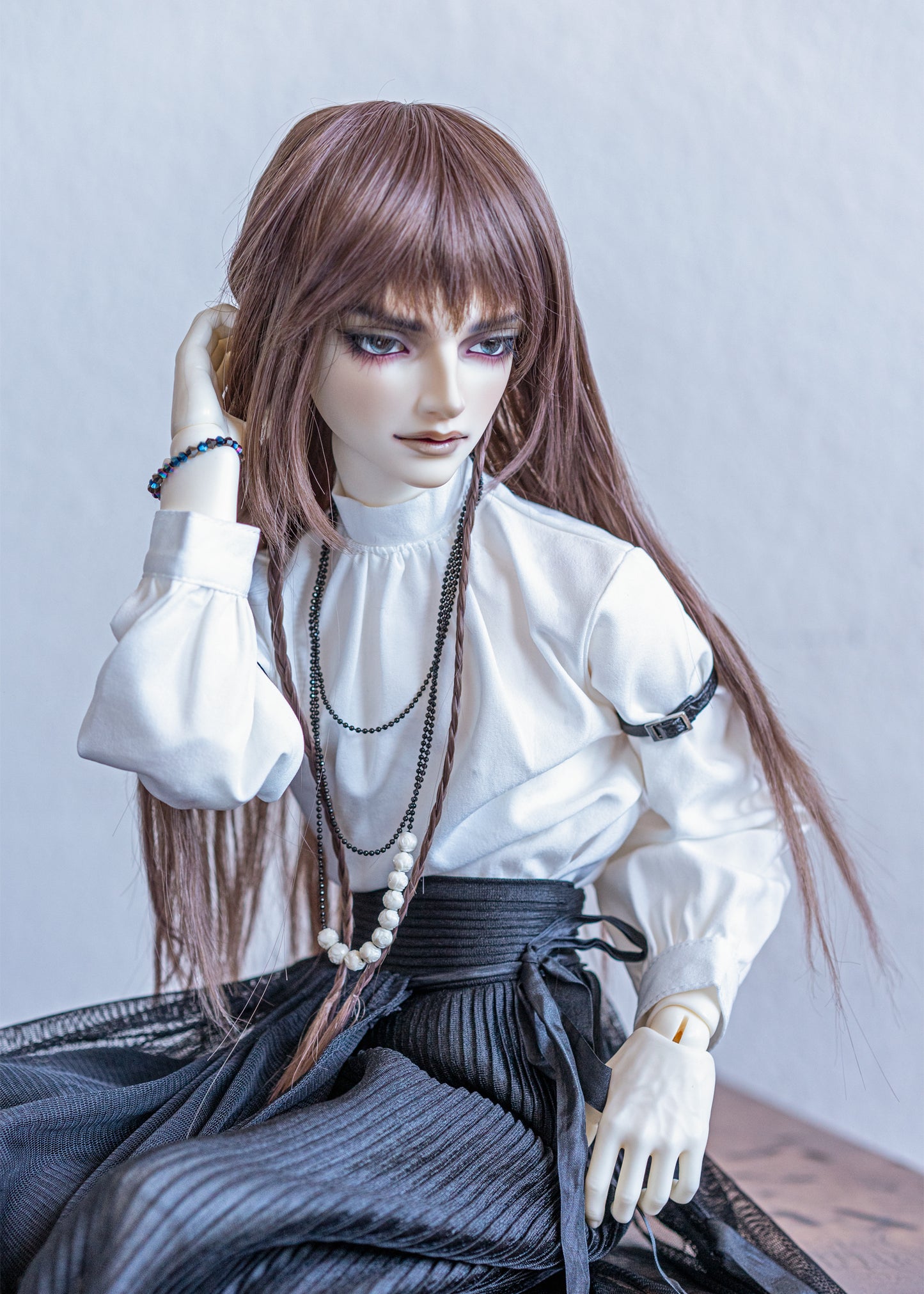 8-9" Amethyst Brown