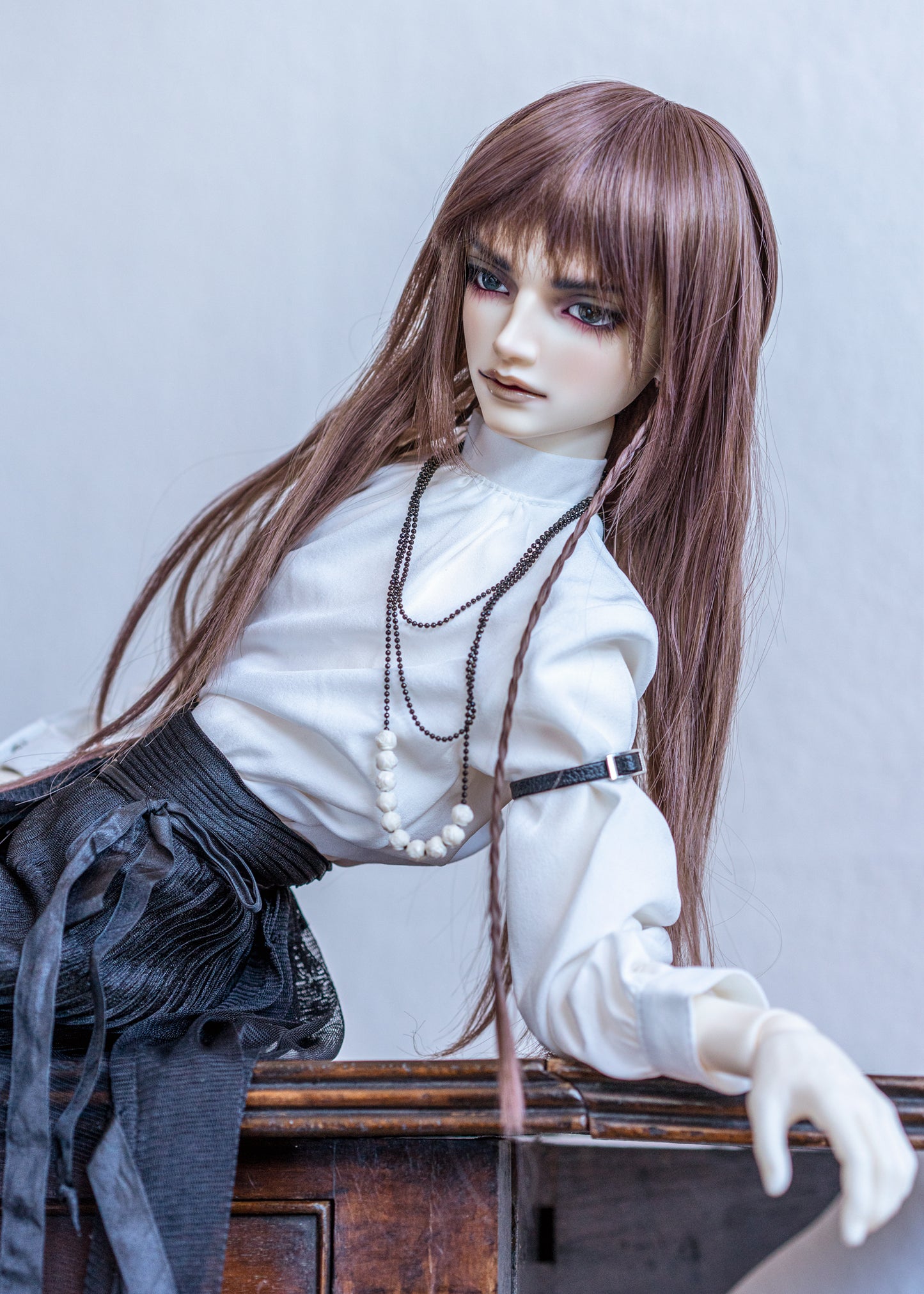 8-9" Amethyst Brown