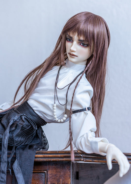 8-9" Amethyst Brown